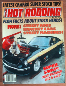 POPULAR HOT RODDING 1978 MAY - RAT 240Z, EVEL KNIEVEL's 240Z